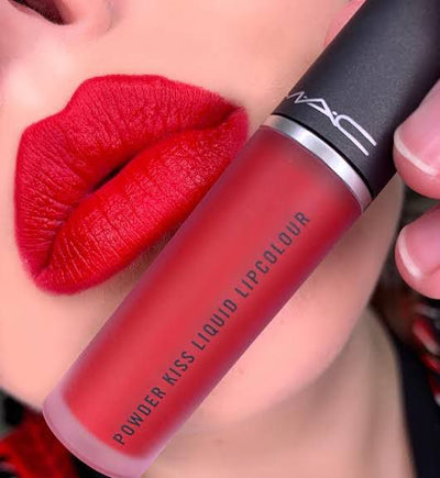 MAC- Haute Pants Powder Kiss Liquid Lipstick