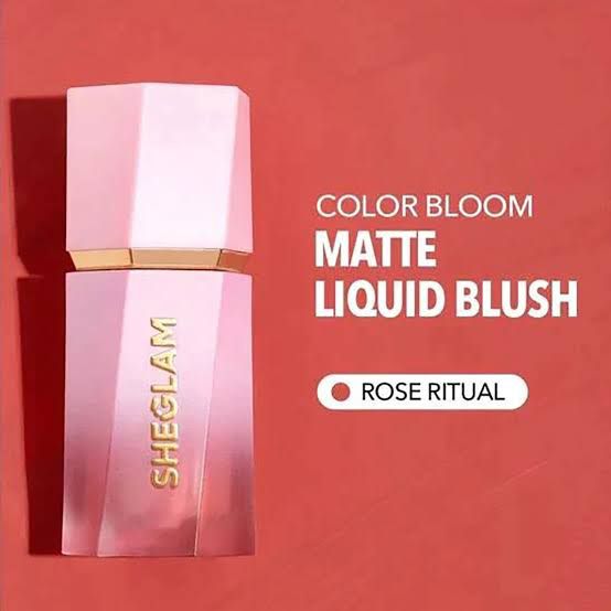 SHEGLAM- COLOR BLOOM LIQUID BLUSH-ON POINT