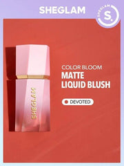 SHEGLAM- COLOR BLOOM LIQUID BLUSH-ON POINT