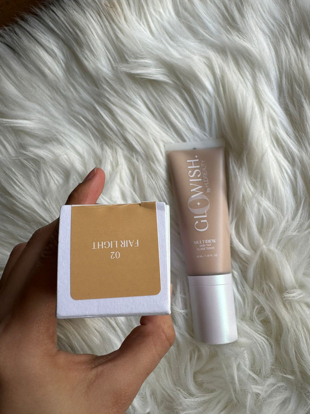 HUDA BEAUTY- GloWish Multidew Vegan Skin Tint Foundation