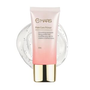 MARS Pore Cure Primer | Smooth Base | Long Lasting Makeup Primer with Oil Control (30ml)